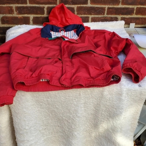 Pierre Cardin Vintage Hooded windbreaker.L - Picture 10 of 16